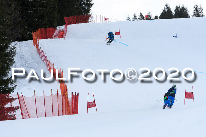 FIS Super-G, Damen + Herren, Rennen 1 + 2, 13.02.2020