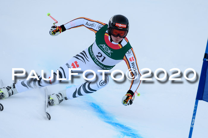 FIS Super-G, Damen + Herren, Rennen 1 + 2, 13.02.2020