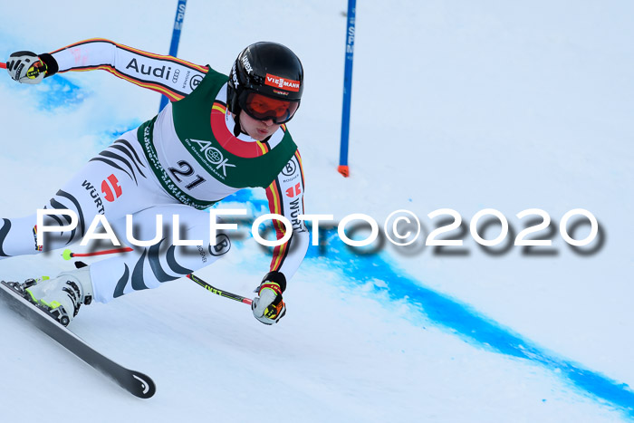 FIS Super-G, Damen + Herren, Rennen 1 + 2, 13.02.2020