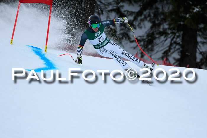 FIS Super-G, Damen + Herren, Rennen 1 + 2, 13.02.2020