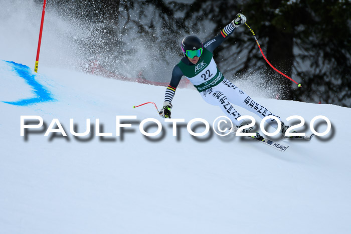 FIS Super-G, Damen + Herren, Rennen 1 + 2, 13.02.2020