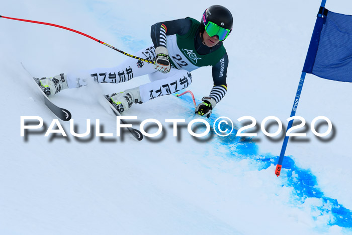 FIS Super-G, Damen + Herren, Rennen 1 + 2, 13.02.2020