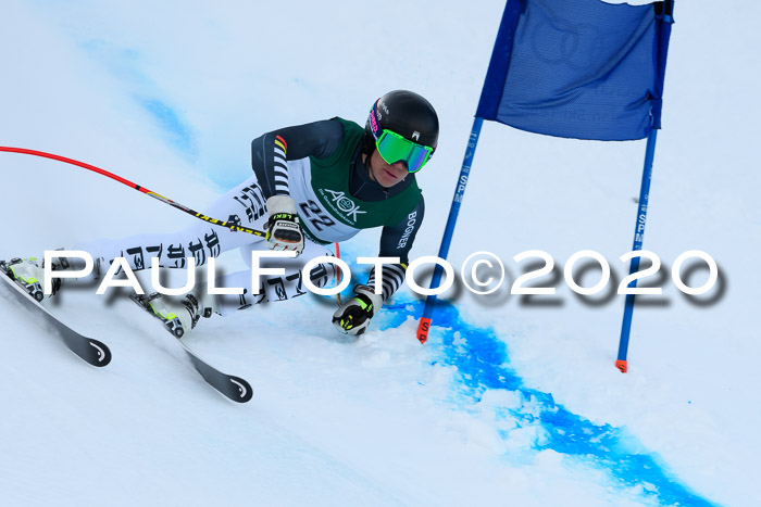 FIS Super-G, Damen + Herren, Rennen 1 + 2, 13.02.2020