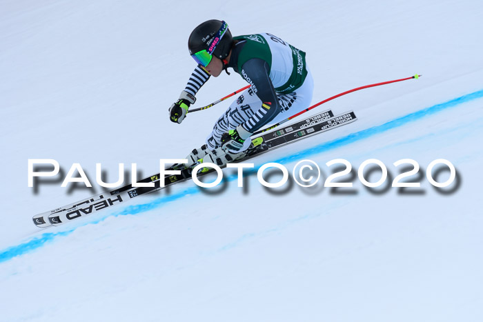 FIS Super-G, Damen + Herren, Rennen 1 + 2, 13.02.2020