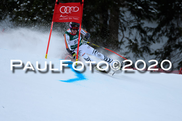 FIS Super-G, Damen + Herren, Rennen 1 + 2, 13.02.2020
