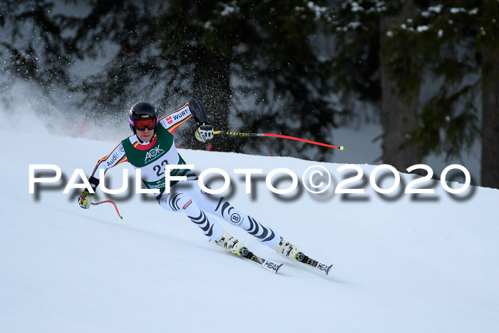 FIS Super-G, Damen + Herren, Rennen 1 + 2, 13.02.2020