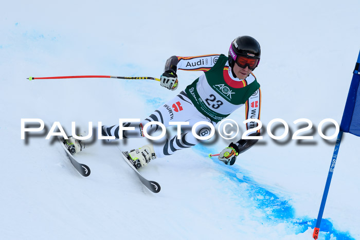 FIS Super-G, Damen + Herren, Rennen 1 + 2, 13.02.2020