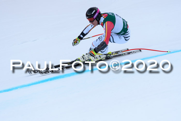 FIS Super-G, Damen + Herren, Rennen 1 + 2, 13.02.2020