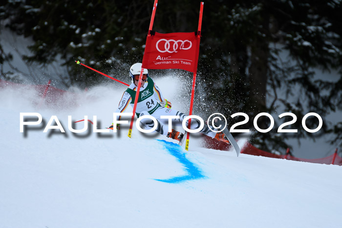 FIS Super-G, Damen + Herren, Rennen 1 + 2, 13.02.2020