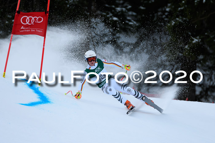 FIS Super-G, Damen + Herren, Rennen 1 + 2, 13.02.2020