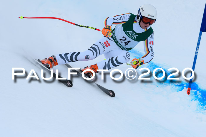 FIS Super-G, Damen + Herren, Rennen 1 + 2, 13.02.2020