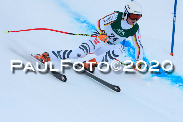 FIS Super-G, Damen + Herren, Rennen 1 + 2, 13.02.2020