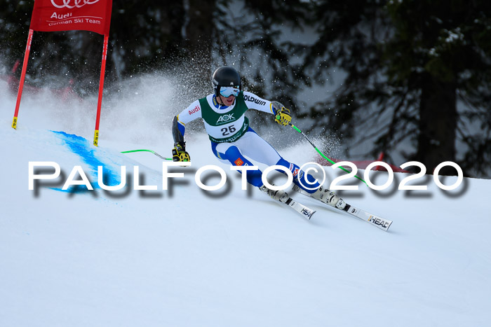FIS Super-G, Damen + Herren, Rennen 1 + 2, 13.02.2020