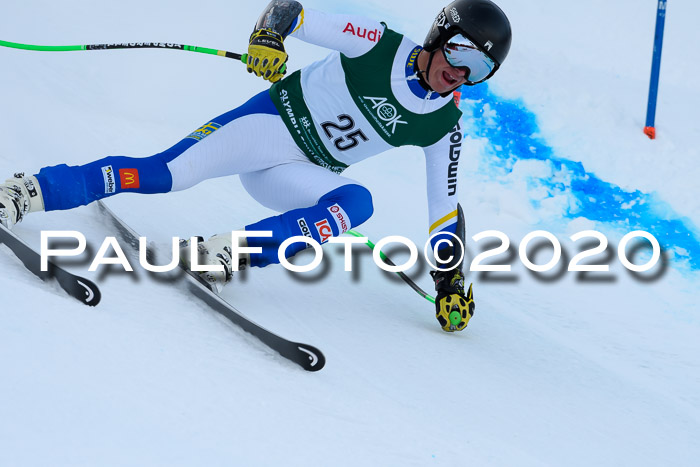 FIS Super-G, Damen + Herren, Rennen 1 + 2, 13.02.2020