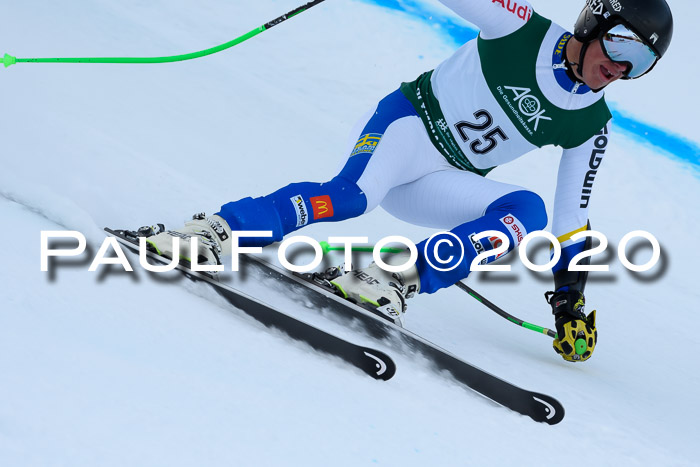 FIS Super-G, Damen + Herren, Rennen 1 + 2, 13.02.2020