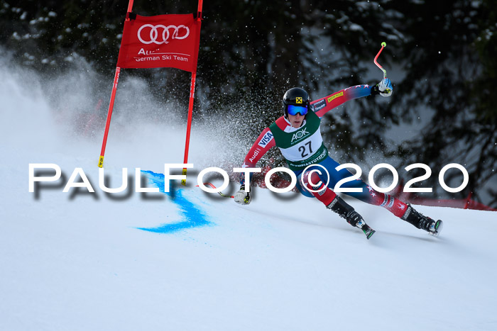 FIS Super-G, Damen + Herren, Rennen 1 + 2, 13.02.2020