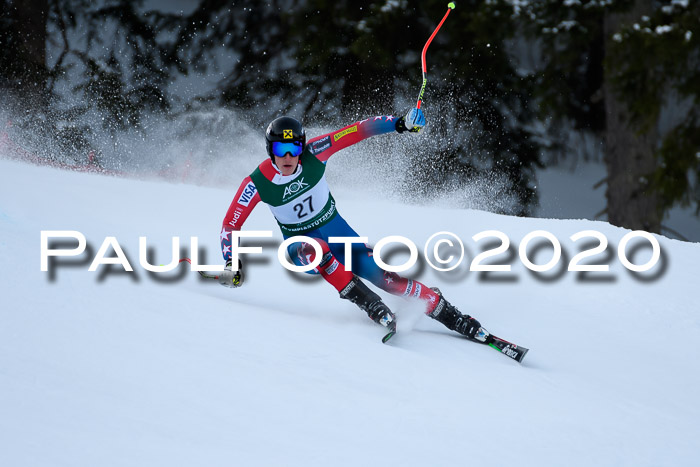 FIS Super-G, Damen + Herren, Rennen 1 + 2, 13.02.2020