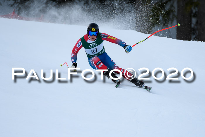 FIS Super-G, Damen + Herren, Rennen 1 + 2, 13.02.2020