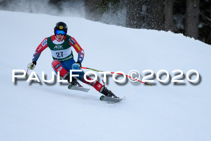 FIS Super-G, Damen + Herren, Rennen 1 + 2, 13.02.2020