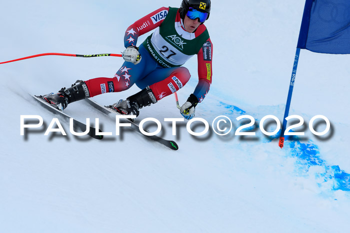 FIS Super-G, Damen + Herren, Rennen 1 + 2, 13.02.2020