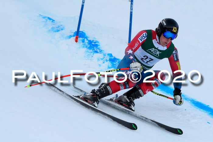 FIS Super-G, Damen + Herren, Rennen 1 + 2, 13.02.2020