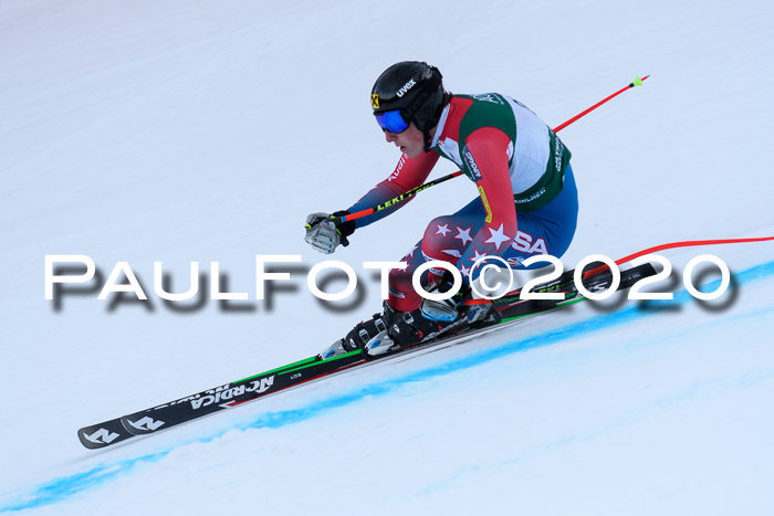 FIS Super-G, Damen + Herren, Rennen 1 + 2, 13.02.2020