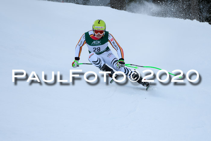 FIS Super-G, Damen + Herren, Rennen 1 + 2, 13.02.2020