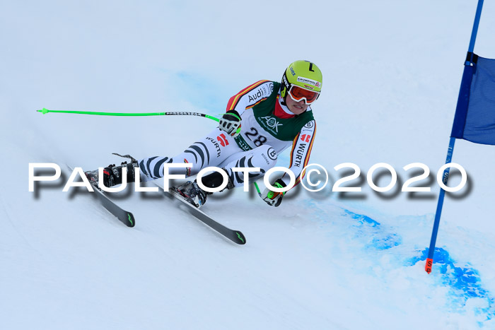 FIS Super-G, Damen + Herren, Rennen 1 + 2, 13.02.2020