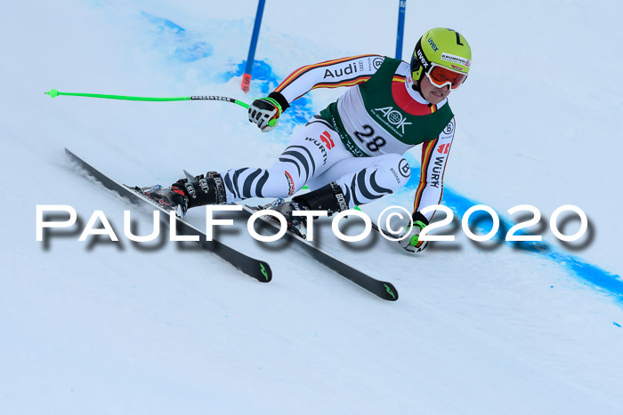 FIS Super-G, Damen + Herren, Rennen 1 + 2, 13.02.2020