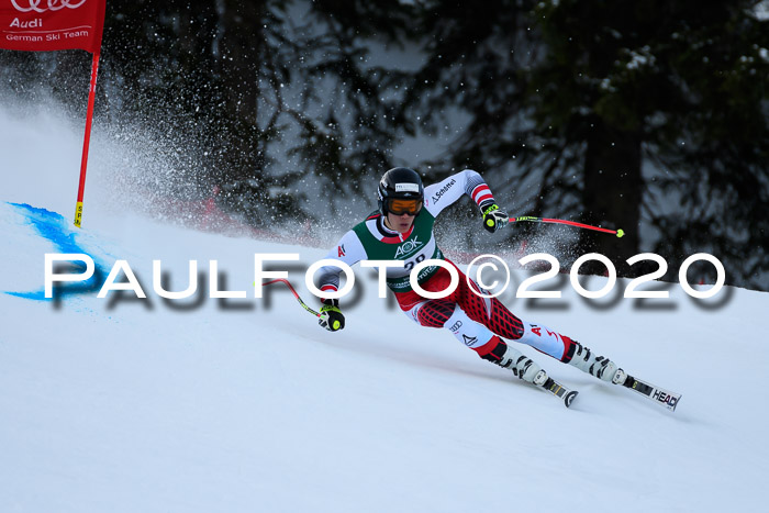 FIS Super-G, Damen + Herren, Rennen 1 + 2, 13.02.2020