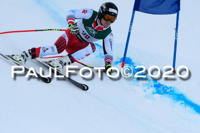 FIS Super-G, Damen + Herren, Rennen 1 + 2, 13.02.2020