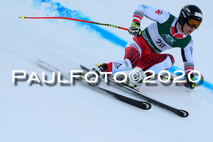 FIS Super-G, Damen + Herren, Rennen 1 + 2, 13.02.2020