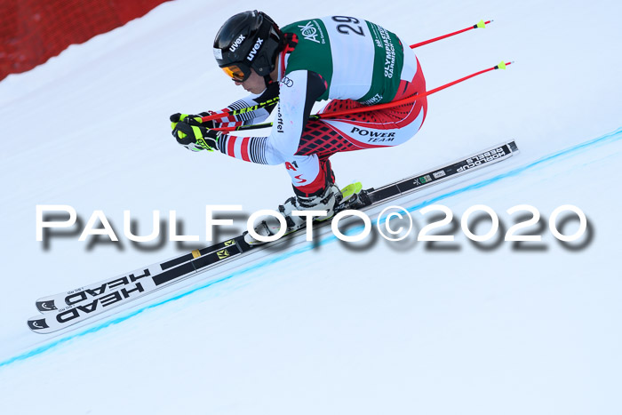 FIS Super-G, Damen + Herren, Rennen 1 + 2, 13.02.2020