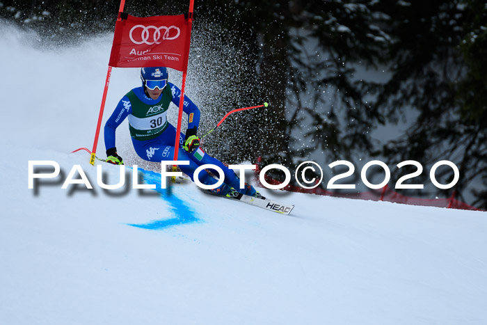FIS Super-G, Damen + Herren, Rennen 1 + 2, 13.02.2020