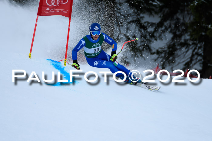 FIS Super-G, Damen + Herren, Rennen 1 + 2, 13.02.2020