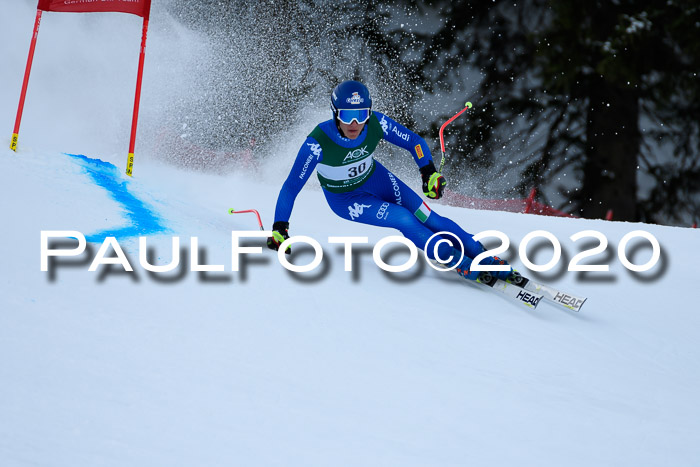 FIS Super-G, Damen + Herren, Rennen 1 + 2, 13.02.2020