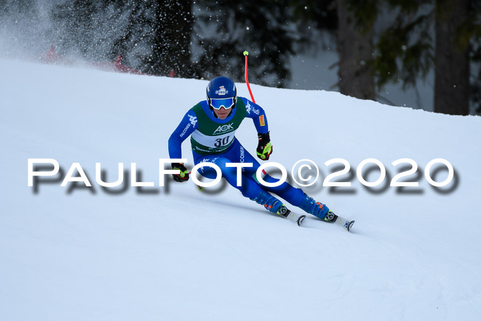 FIS Super-G, Damen + Herren, Rennen 1 + 2, 13.02.2020
