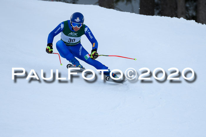 FIS Super-G, Damen + Herren, Rennen 1 + 2, 13.02.2020
