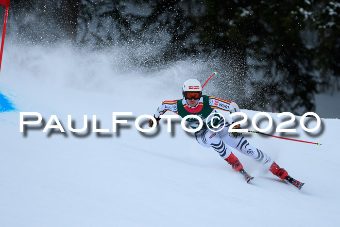 FIS Super-G, Damen + Herren, Rennen 1 + 2, 13.02.2020