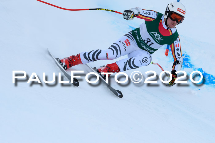FIS Super-G, Damen + Herren, Rennen 1 + 2, 13.02.2020