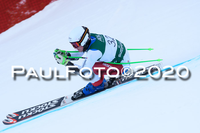 FIS Super-G, Damen + Herren, Rennen 1 + 2, 13.02.2020