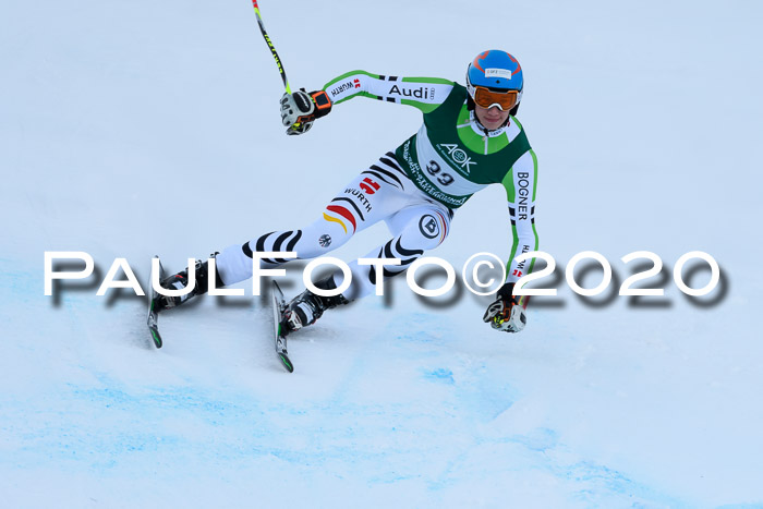 FIS Super-G, Damen + Herren, Rennen 1 + 2, 13.02.2020