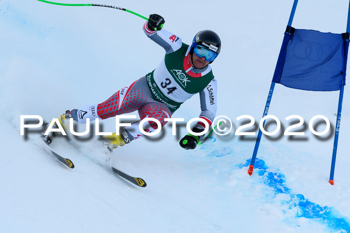 FIS Super-G, Damen + Herren, Rennen 1 + 2, 13.02.2020