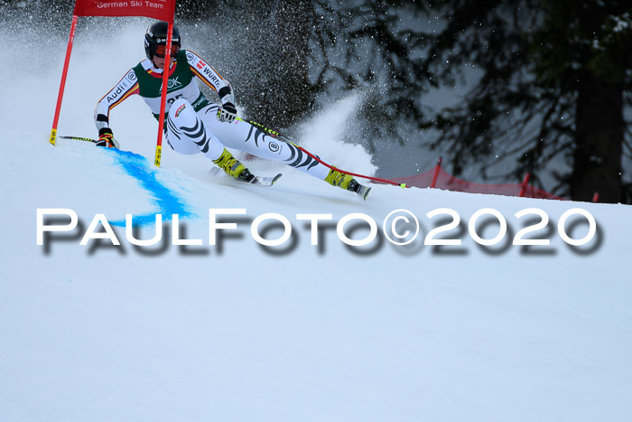 FIS Super-G, Damen + Herren, Rennen 1 + 2, 13.02.2020