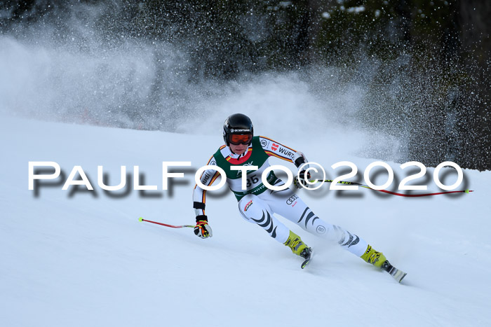 FIS Super-G, Damen + Herren, Rennen 1 + 2, 13.02.2020