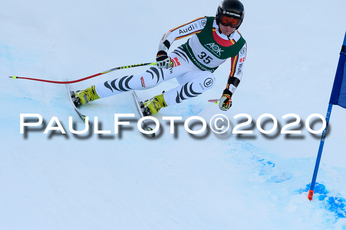 FIS Super-G, Damen + Herren, Rennen 1 + 2, 13.02.2020