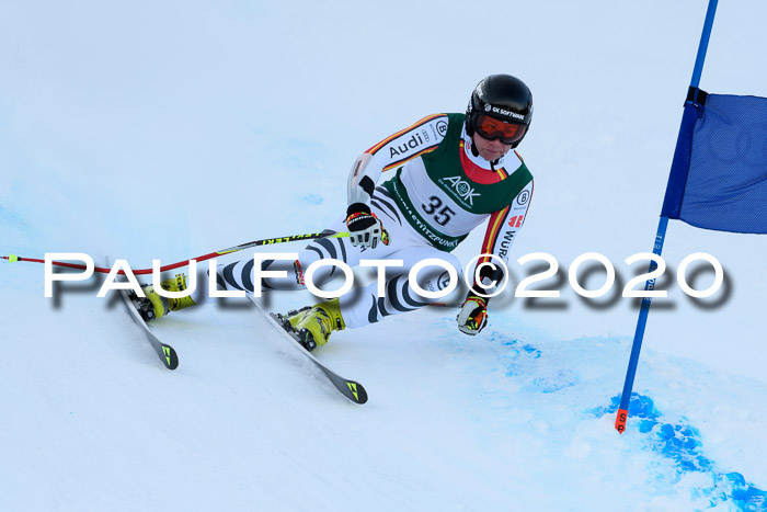 FIS Super-G, Damen + Herren, Rennen 1 + 2, 13.02.2020
