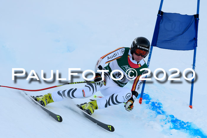 FIS Super-G, Damen + Herren, Rennen 1 + 2, 13.02.2020