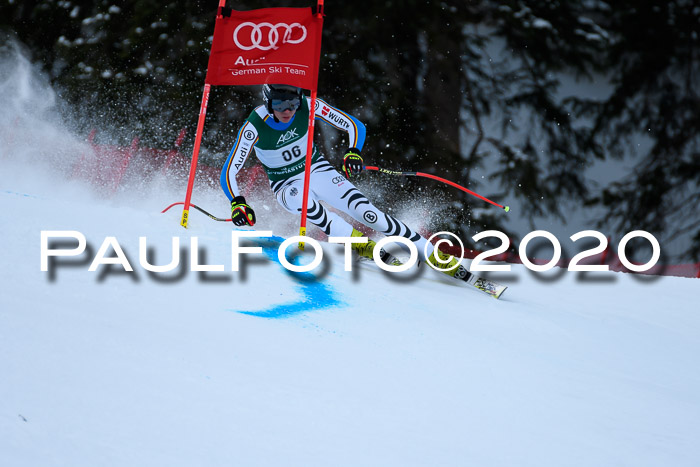 FIS Super-G, Damen + Herren, Rennen 1 + 2, 13.02.2020