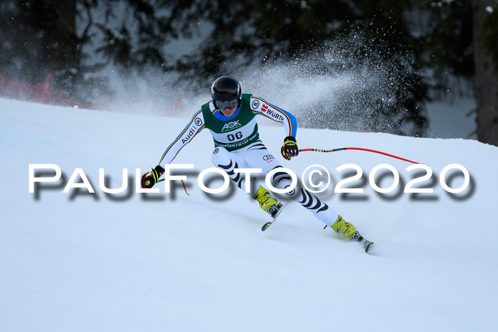 FIS Super-G, Damen + Herren, Rennen 1 + 2, 13.02.2020